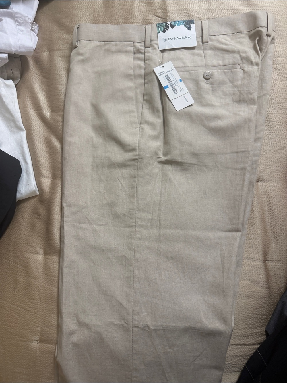 Cubavera Men's Light Tan Chinos